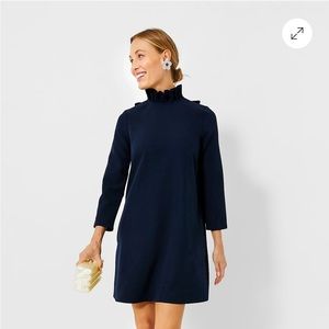 Tuckernuck Pomander Place Navy Daphne Dress